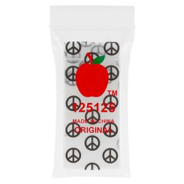 125125 Apple Satchel Bags Peace Design (100 bags)