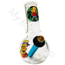 Baby Glass Bong Crazy Bart
