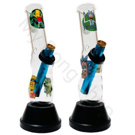 Small Gripper Glass Bong (22cm)