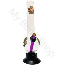 Large Glass Bong Smoking Monkey