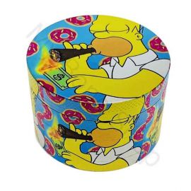 Metal Grinder Dollar Bill Homer Design (4 Piece)