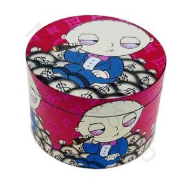 Metal Grinder Stewie Design (4 Piece)