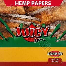 Juicy Jays 1 1/4 Flavoured Rolling Papers Jamaican Rum
