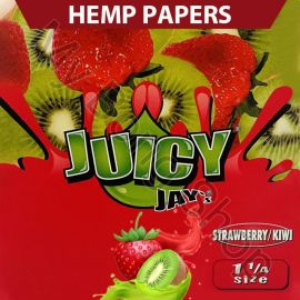 Juicy Jays 1 1/4 Flavoured Rolling Papers Strawberry Kiwi