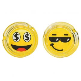 Emoji Glass Ashtray