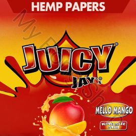 Juicy Jays King Size Slim Flavoured Rolling Papers Mellow Mango