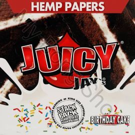 Juicy Jays King Size Slim Flavoured Rolling Papers Birthday Cake