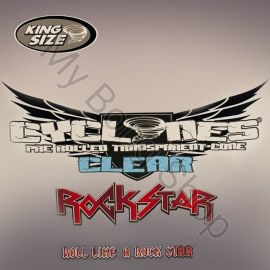 Cyclones Clear Pre Rolled Cone Rock Star