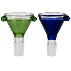 Solid Colour Glass Cone Piece 14mm