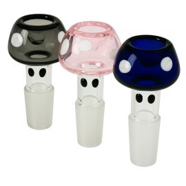 Mushroom Glass Cone Piece 14mm