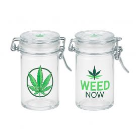 Clear Glass Storage Jar (75ml)