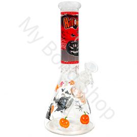 Halloween Medium Beaker Glass Bong 2