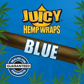 Juicy Jays Hemp Wraps 2-Pack Blue