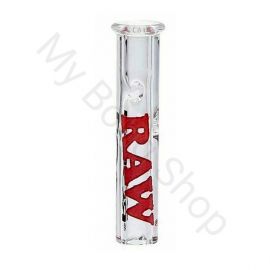 RAW Glass Tip Round Mouthpiece