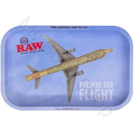RAW Medium Metal Rolling Tray Flying