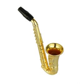 Saxophone Shape Smoking Pipe